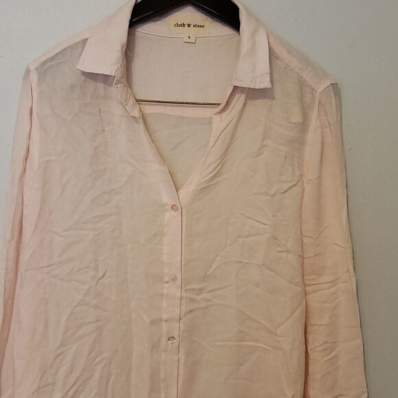 Cloth And Stone Rayon blouse size small. - Picture 1 of 8